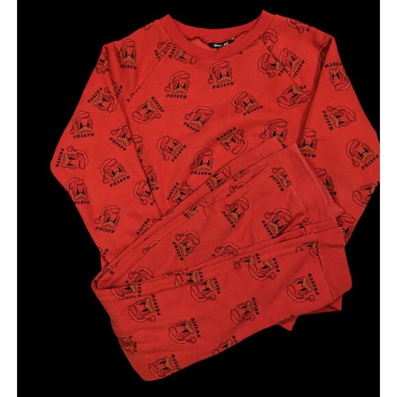 Disney X AE Feisty Donald Duck Holiday Sweat Set - Picture 1 of 14